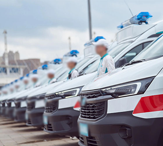 阜南县服务车队展示